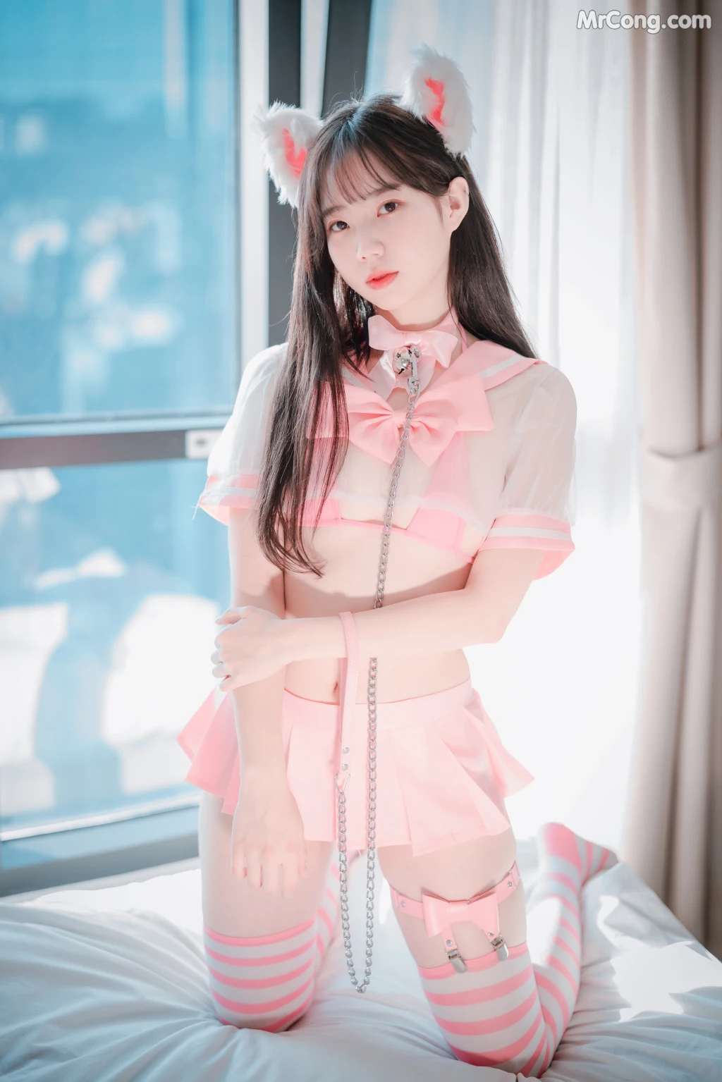 DJAWA Photo - Myu_a_ (뮤아): “Catgirl in Pink” (72 photos)